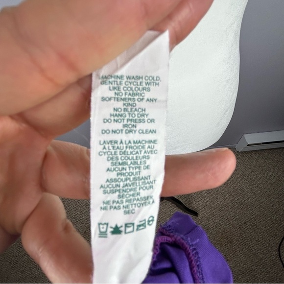 Roots Purple Sleeveless Top Size Medium - Picture 7 of 8